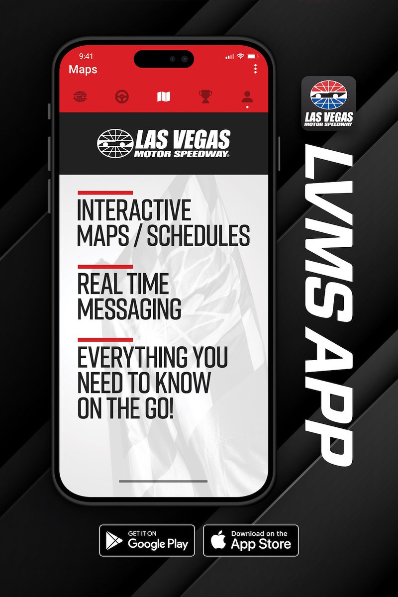 Get your 𝘼𝙥𝙥 in 𝙂𝙚𝙖𝙧 Not only will the app help you navigate race weekend like a pro, you’ll have access to the schedule, latest news, maps and your race tickets, all in the palm of your hand! 📲: bit.ly/3Mpe3f4