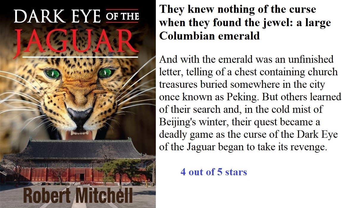 DARK EYE OF THE JAGUAR
#FREE #Kindle #eBOOK from 9th to 13th April (US date).
amazon.com/DARK-EYE-JAGUA…
