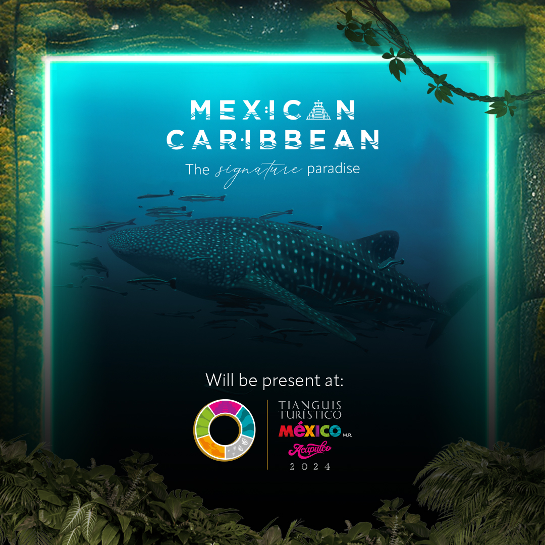 From April 10th to 12th, the #MexicanCaribbean will be unveiling The New Era of its 12 paradises at the most important tourism fair in Mexico: 
@TianguisTurisMX. 

#TheSignatureParadise