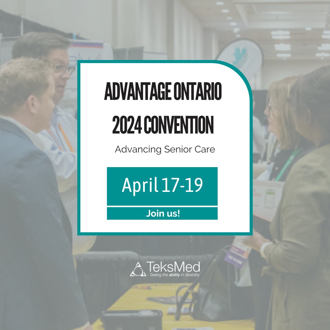 Join us at the Annual Convention, Advancing Senior Care, on April 17-19, 2024, at the Sheraton Centre Toronto Hotel! Visit us at Booth 329 to learn how we're revolutionizing disability management in the senior care industry. See you there! Register here: bit.ly/49pFteU