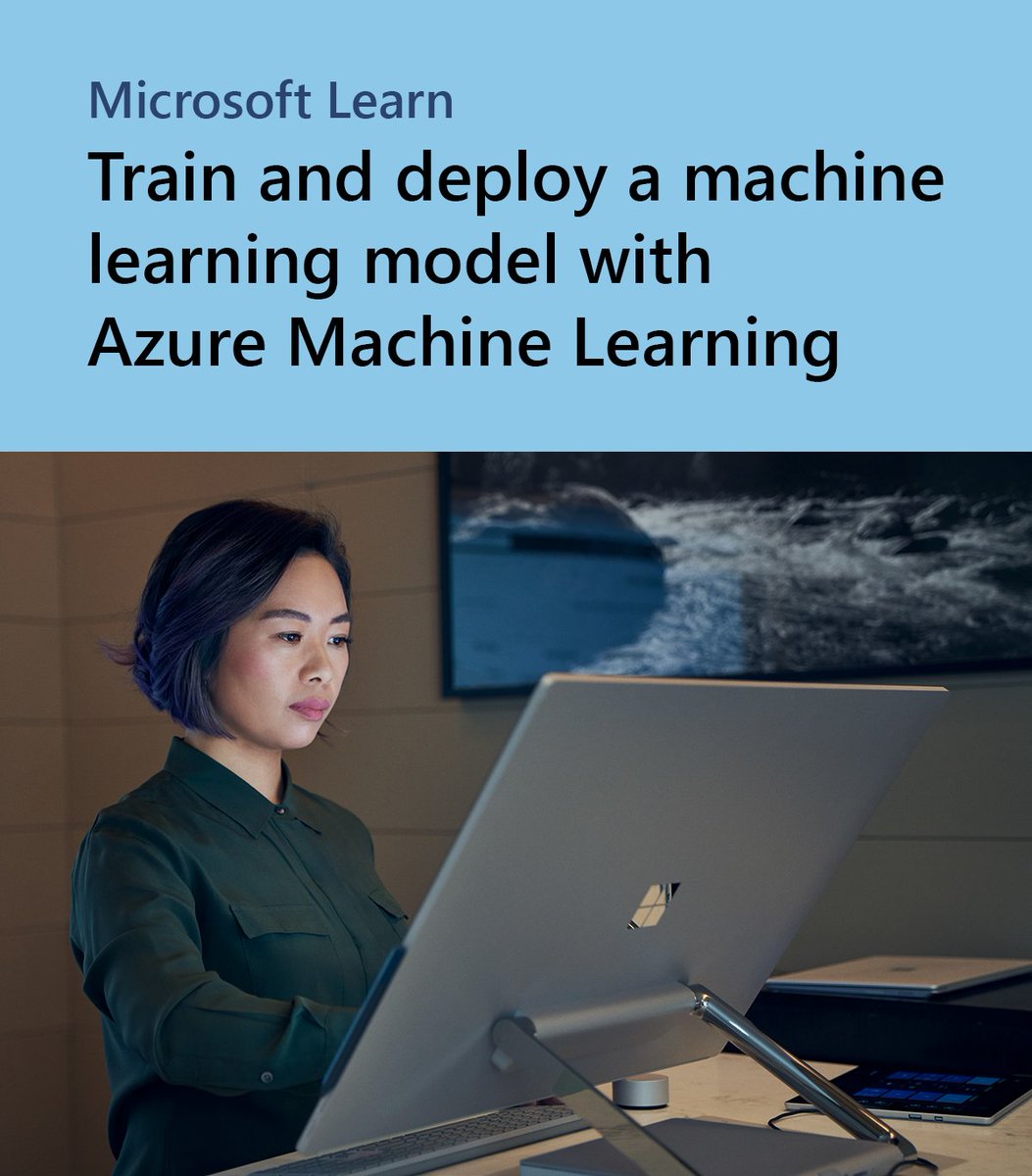 Train and deploy a machine learning model with #Azure Machine Learning. This free learning path will teach you how to set up your workspace, train learning models, and deploy them. #AI msft.it/6017cNmvX