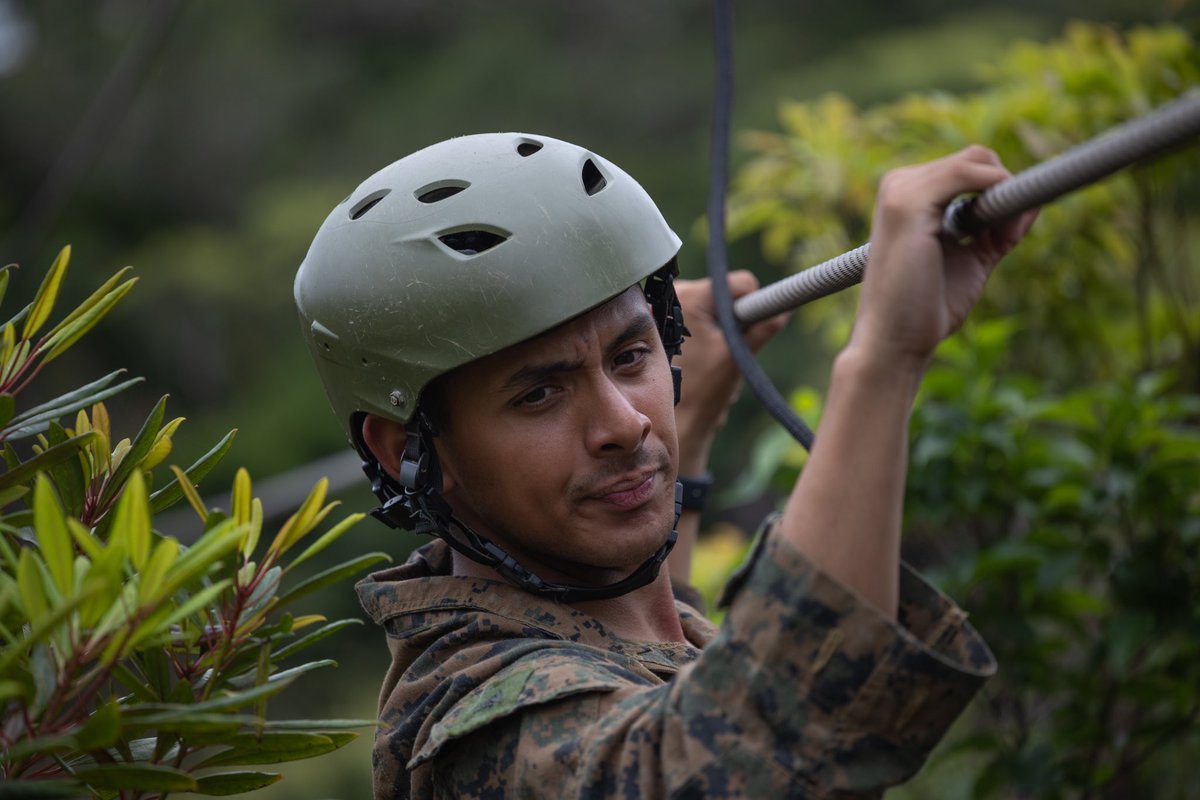 Our #Marines with 4th Marine Regiment execute the Jungle Leaders Course on Okinawa, Japan. The JLC is designed to test physical and mental resilience of U.S. and Allied forces in a harsh jungle environment. (@USMC 📸 by Lance Cpl Kendrick Jackson)