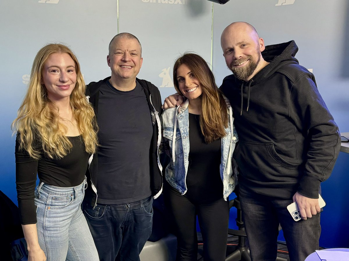 Thanks to @kerenmargolis and @the_amanda_gail for hanging out with #JimAndSam this morning! Check out the full episode now on the @SIRIUSXM app.