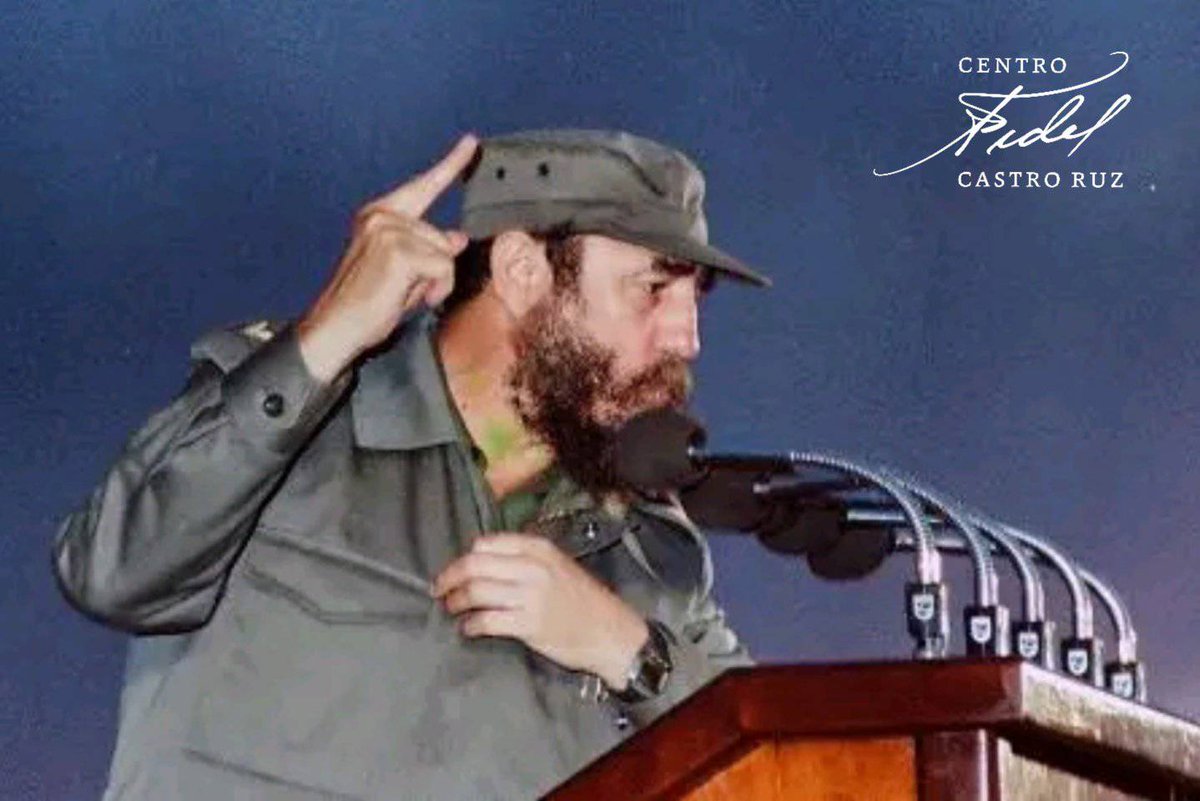 #Fidel:'Lo primero que los líderes de la #RevoluciónCubana aprendimos de #Martí fue creer y actuar en nombre de una organización fundada para llevar a cabo una revolución'. #PartidoRevolucionarioCubano