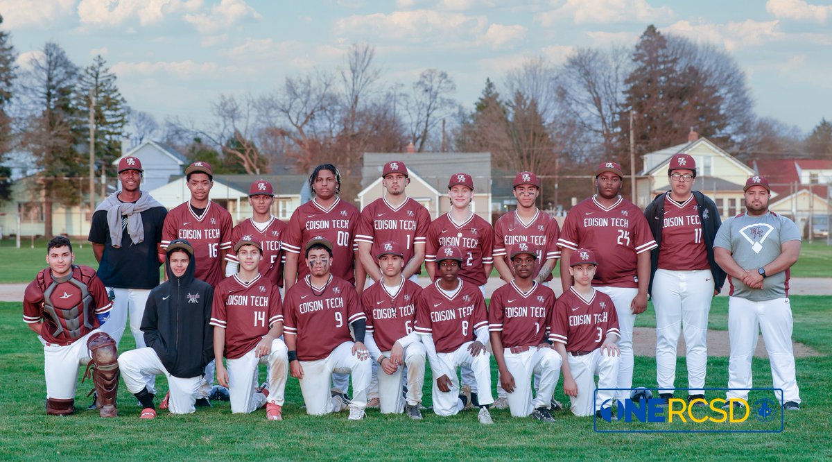 Congratulations to Edison Tech with the win over Franklin - Boys Baseball RCSD Photographer Rob Daniels @RCSDNYS @RCSD_Athletics @EdisonTechRCSD @RCSDFranklin