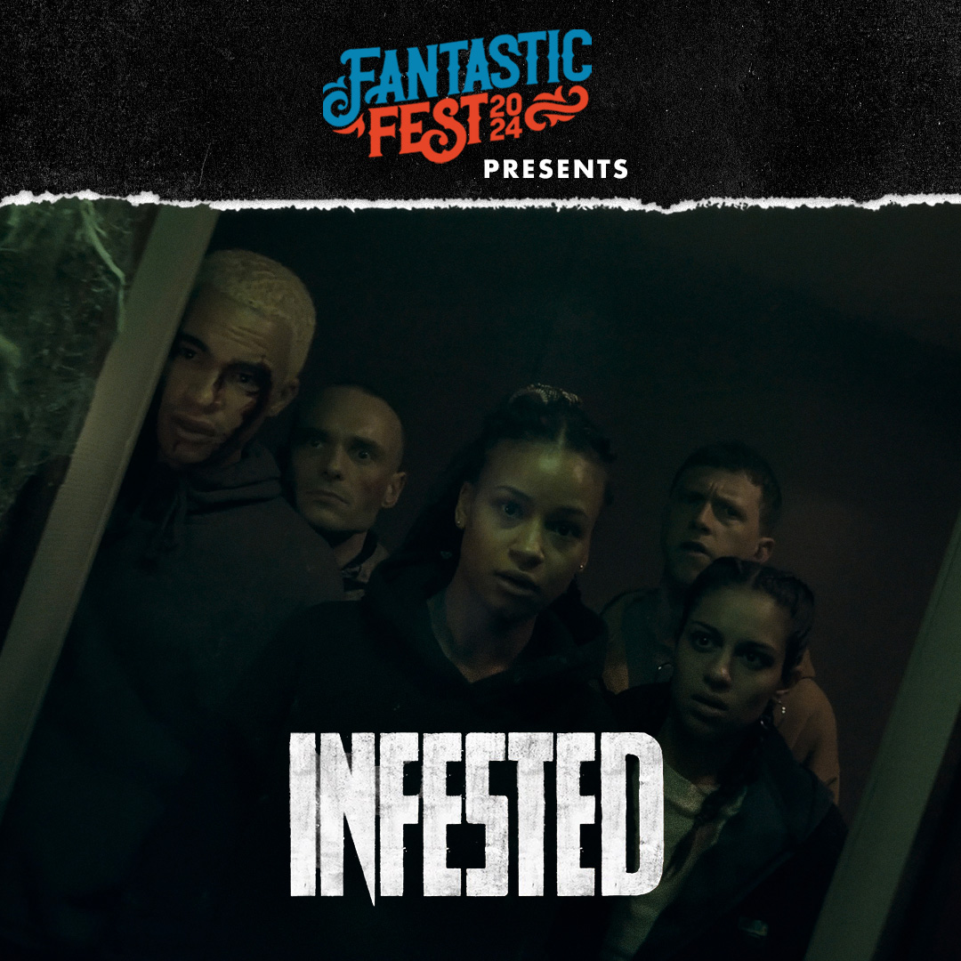 Fantastic Fest Presents INFESTED. If you’re an arachnophobe, you should avoid the film. If you’re an arachnophobic masochist, then INFESTED is for you. Because of course, who’s afraid of ONE spider? Get tickets here: bit.ly/3xuHZDv.