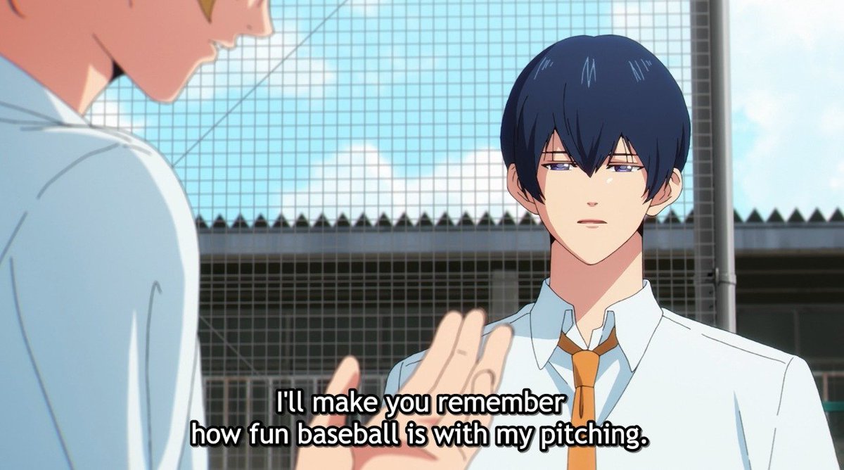 Oblivion Battery is about a guy who's desperately pursuing his boyfriend that has amnesia. I'm joking - partially lol. It's about baseball with an iconic battery duo. The catch is the catcher has no memory of playing baseball despite being so famous