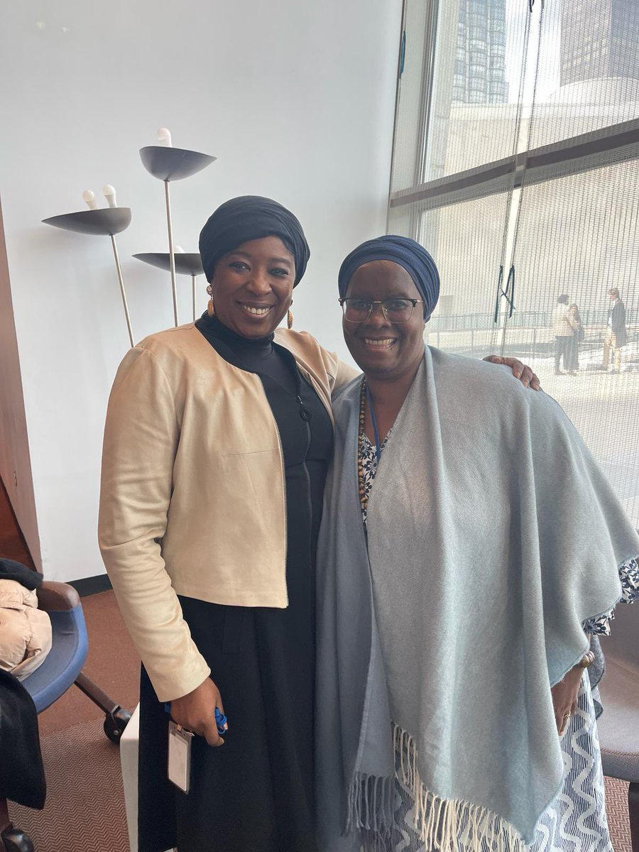 Thank you ASG/Deputy Executive Dir @UNFPA @dienekeita for the very special meeting; as we leverage our mutual mandates to deliver on gender equality; ending gender based violence, as well as child marriage & fgm. Our eyes together on impl.of the @UN Gender Acceleration Plan