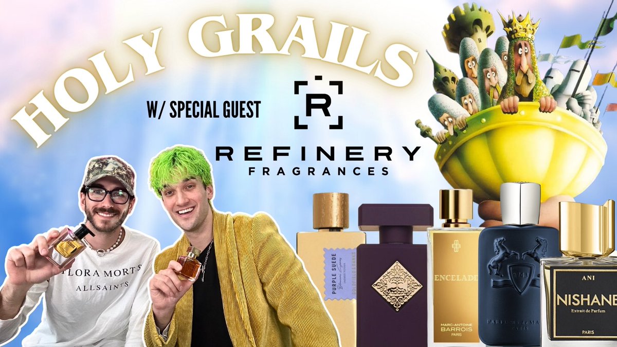 This week’s episode is a very special collab video featuring @JohnPanzerIII of “Refinery Fragrances”!! Check it out right here ➡️ youtu.be/s-nMHgmLYeI?si…