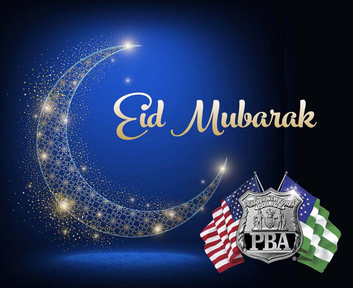 #EidMubarak Wishing a blessed and safe Eid-al-Fitr to all Muslim New Yorkers, especially our brothers and sisters who are celebrating while protecting our city. @NYPDMuslim @MidTurkic @NYPDDesi @NYPD_BAPA @nypdpals @IllyrianSociety