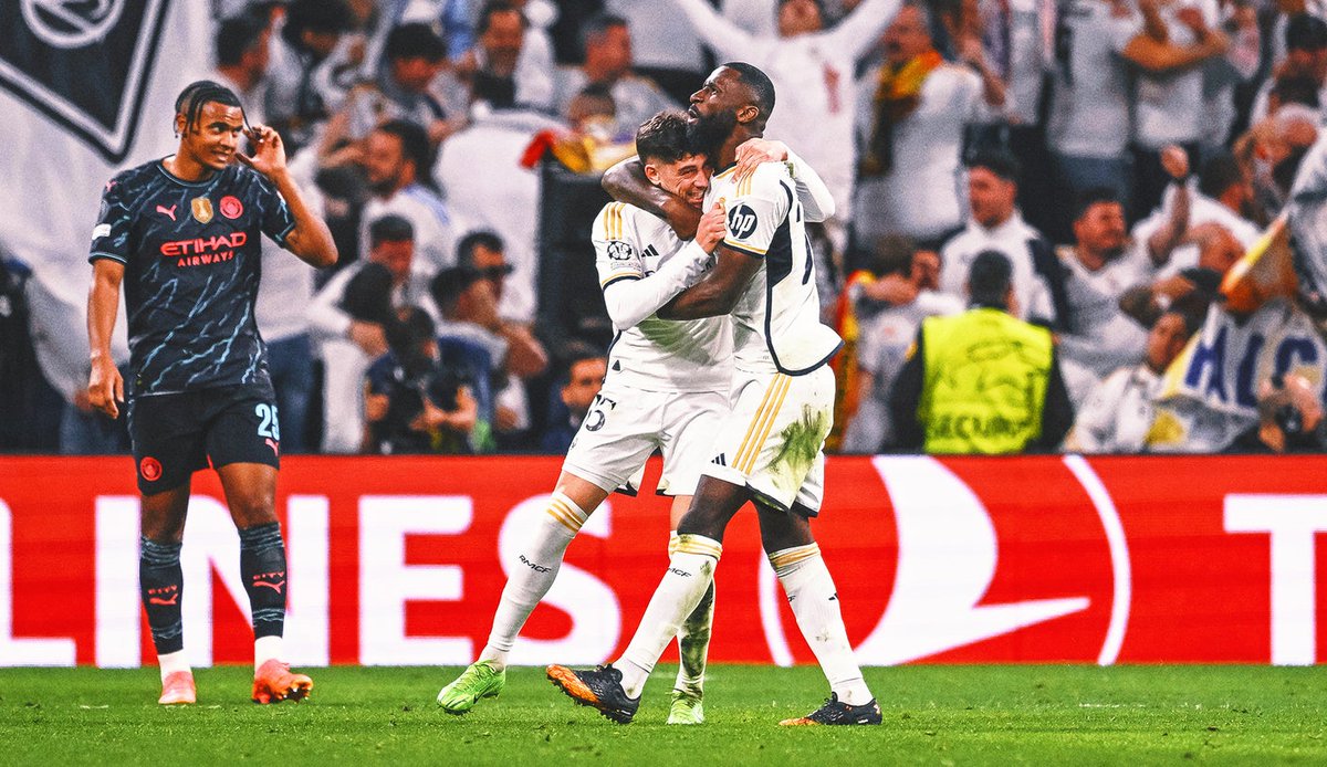 pivxcoin's tweet photo. Champions League: Man City holds Real in Madrid, Arsenal settles for tie with Bayern: Tuesday's UEFA Champions League quarterfinal first legs both ended deadlocked, but there was no shortage of action as Arsenal, Bayern Munich, Manchester City and Real… https://t.co/txsH8N4r4a https://t.co/zGEHdA30Jk