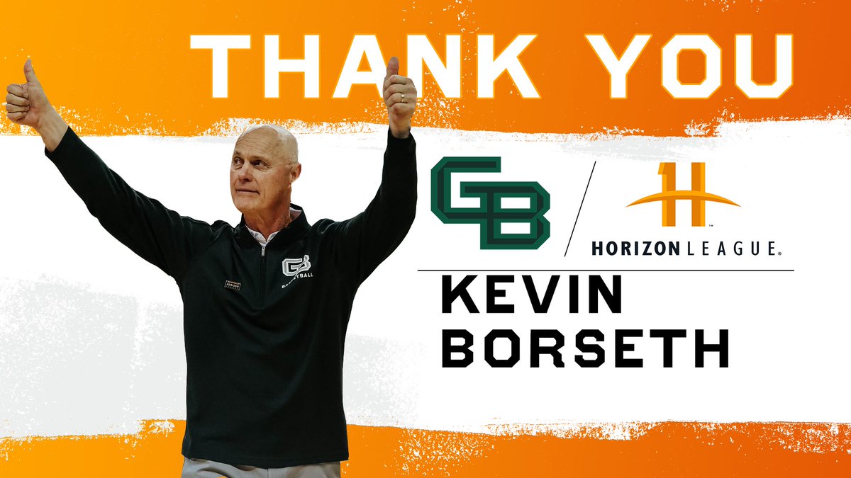 Congratulations to Kevin Borseth on his #MajorImpact with @gbphoenixwbb! A few highlights... · Most League Wins in #HLWBB History (308) · .870 Win Percentage in League Contests (2nd All-Time) · 9 Coach of the Year Awards · 13 NCAA Tournament Appearances #OurHorizon 🌇