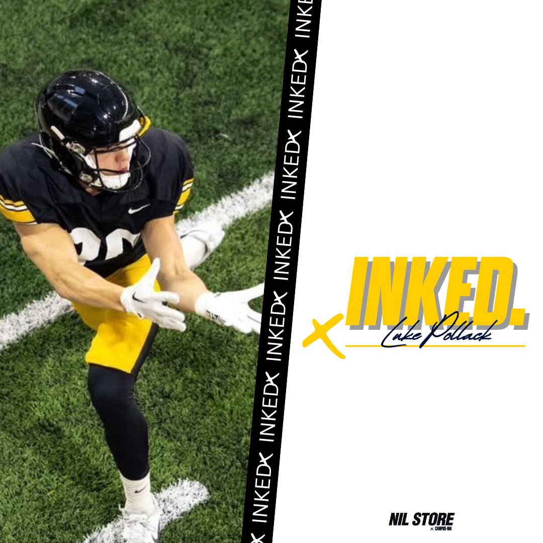 JUST IN: <a href="/pollack_luke/">Luke Pollack #80</a> is building the brand with the <a href="/nil_store/">The NIL Store</a> ! Stay tuned for their merch coming soon!