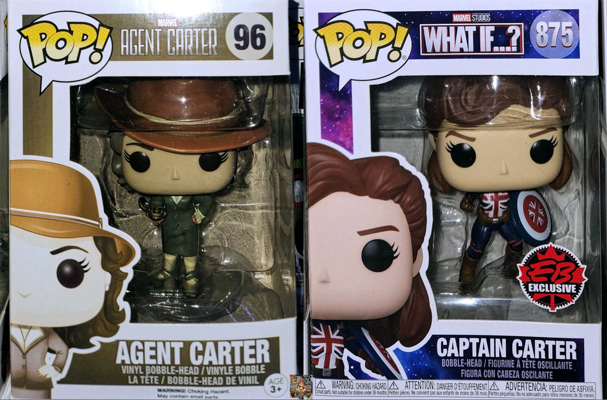 Happy POP! Two's-day! Week 51:

From Agent to Captain! 🫡🇬🇧

#FunkoFamily #FunkoPop #FunkoFunatic #Funaticofthemonth #PeggyCarter #AgentCarter #CaptainCarter #HayleyAtwell #MarvelComics #MarvelStudios #WhatIf #CaptainAmerica #MultiverseOfMadness #Collectibles #Figure #Toys