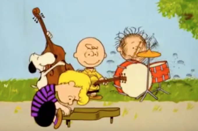 The Peanuts' band were underrated.