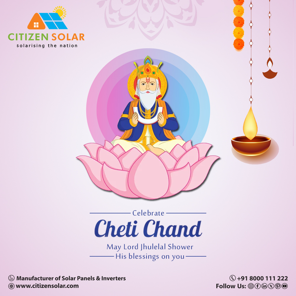 May Lord Jhulelal shower his blessings on you.
Happy Chetichand!

#ChetiChand #HappyChetiChand #JhulelalJayanti #jhulelal #CitizenSolar #solarenergy #SolarPower #RenewableEnergy