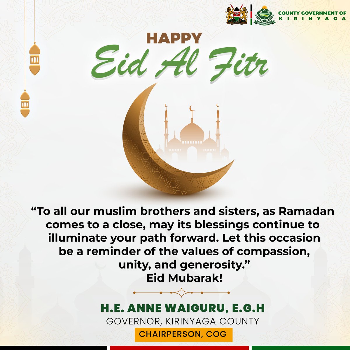 To all our Muslim brothers and sisters, As Ramadan comes to a close, may its blessings continue to illuminate your path forward. Eid Mubarak !