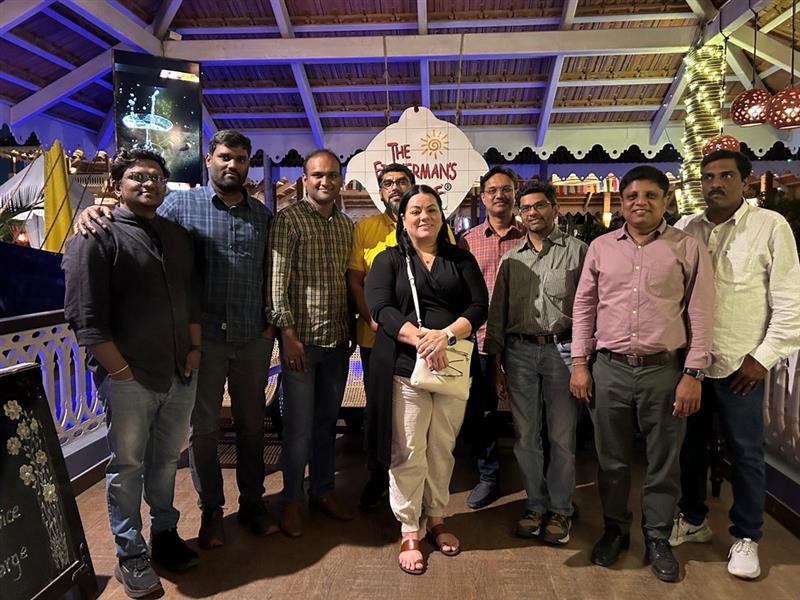 The presence of Crystal Fernandez, Director of Oracle ERP US Consulting, illuminated the atmosphere across all locations in India. Her expertise and energy are truly inspiring! #lifeatperficient #perficientindia #perficient