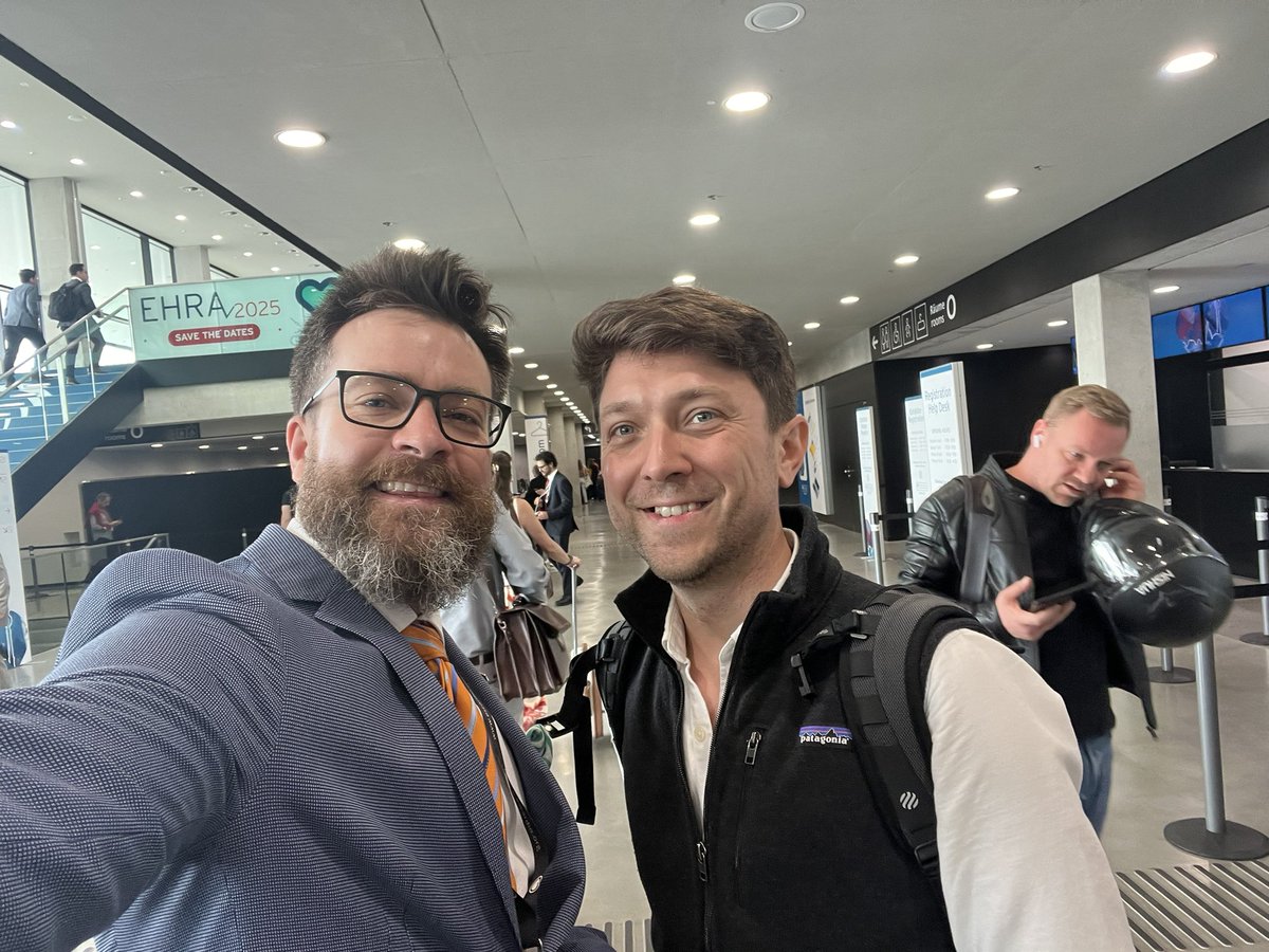 William F McIntyre (@wfmmd) on Twitter photo Look who I got to meet while waiting for the train to #EHRA2024. Great to chat with you in person, <a href="/bogdienache/">Bogdan Enache</a> Look who I got to meet while waiting for the train to #EHRA2024. Great to chat with you in person, <a href="/bogdienache/">Bogdan Enache</a>