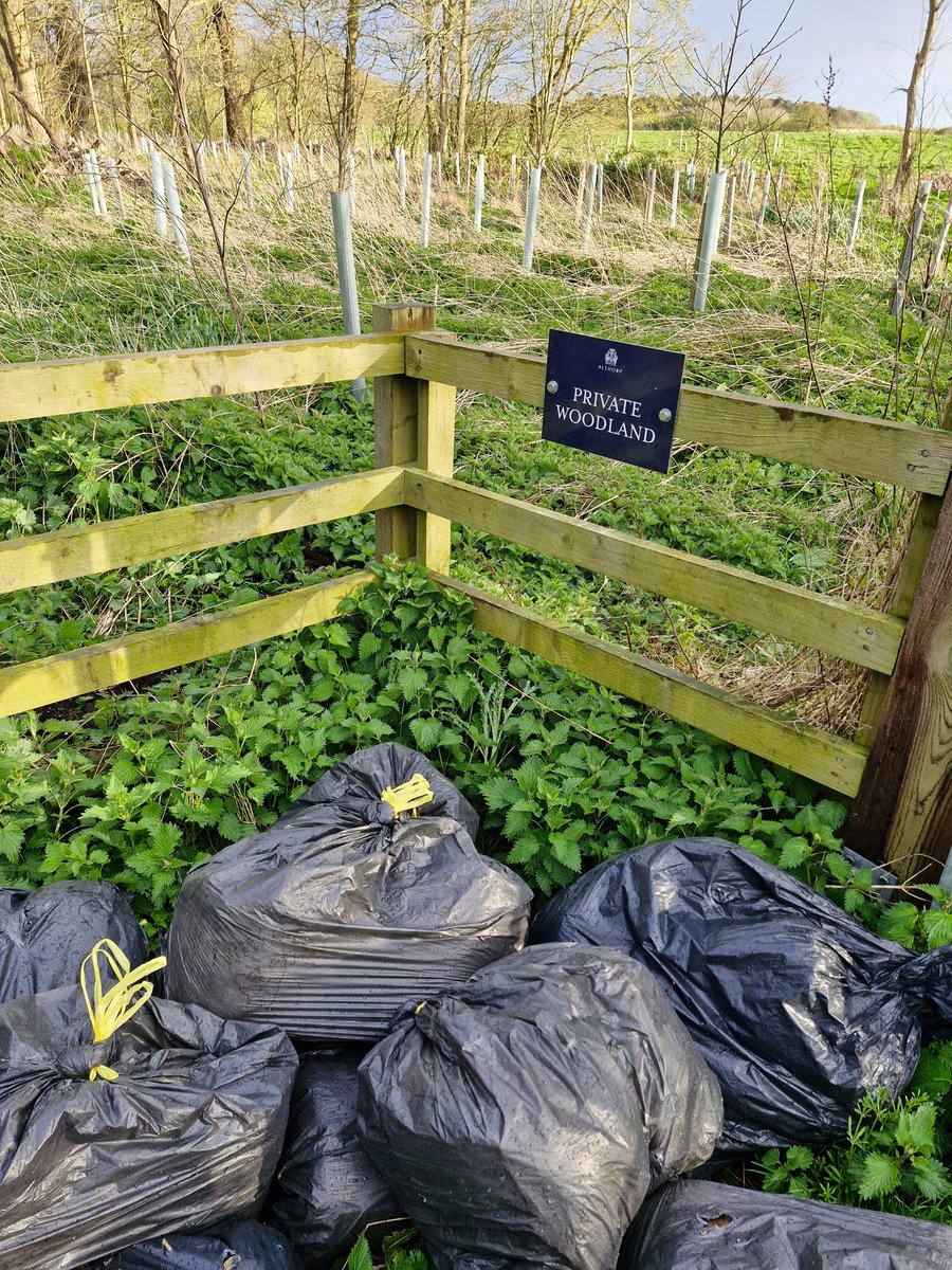 AdeysAlthorp's tweet photo. Good morning all. Normal start to the day for some of us!
I'm not entirely sure what the roads/footpaths around Althorp would look like if we just left all the daily dumped rubbish for the council to remove! Not a nice look is it?
Conservation@althorp.com
#flytipping #Harlestone https://t.co/dZhwmhc7si