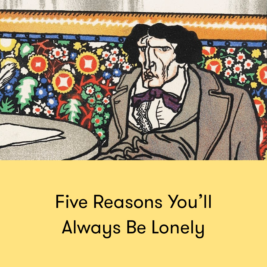 Accepting that loneliness is an inevitable fact of life needn’t depress us; it should help us bear the burden of our solitude a little easier. Follow the link to learn more. theschooloflife.com/article/why-we…