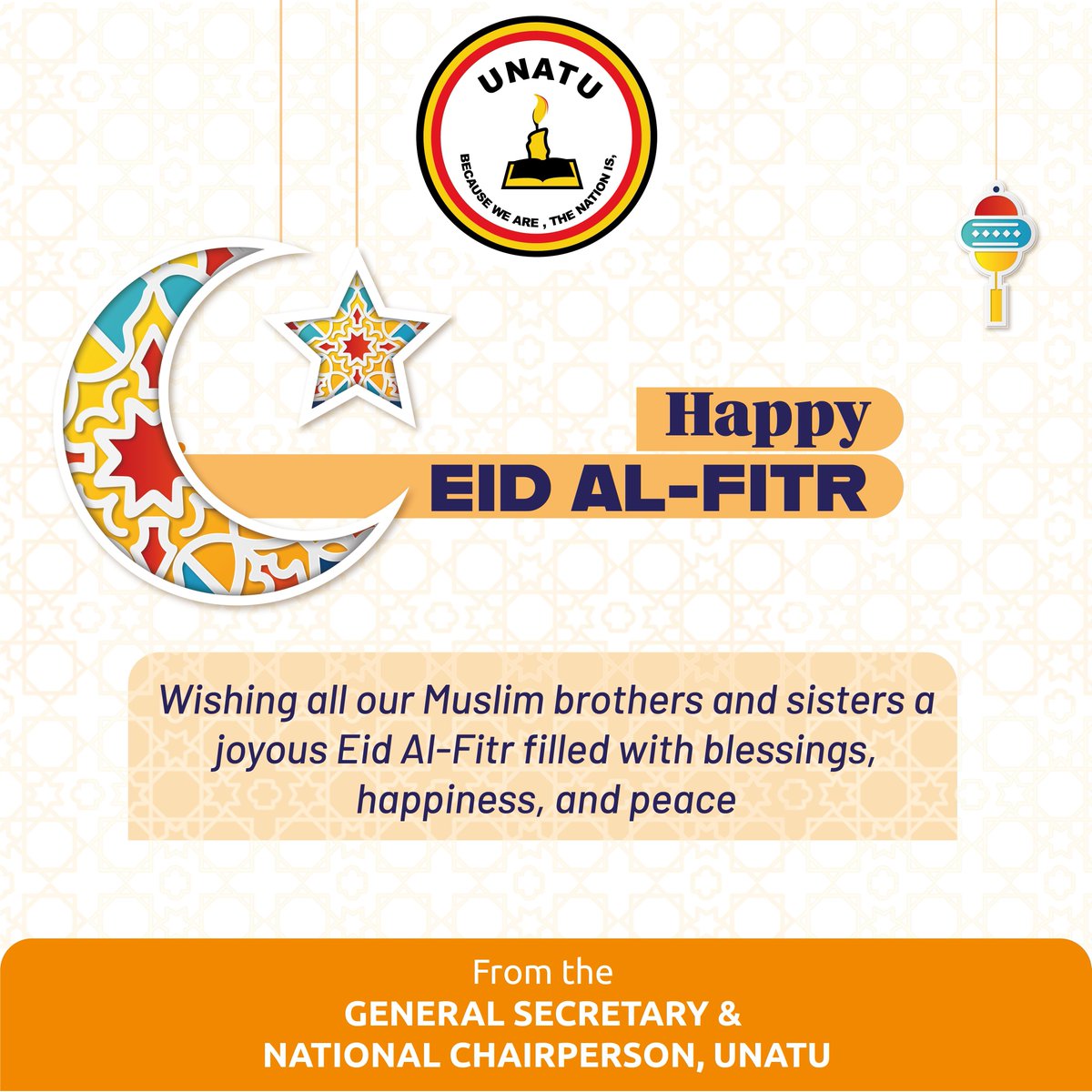 Happy #EID-AL-FITR to all our muslim brothers and sisters. May this EID be filled with Blessings and peace for you and your families