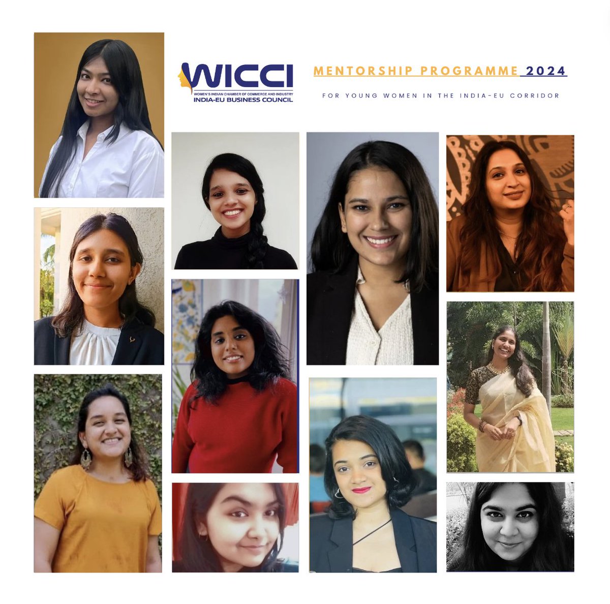 We are happy to introduce the talented mentees who are part of our 2nd edition of the Mentorship Programme 🚀 linkedin.com/feed/update/ur… #EUIndia #IndiaEUBinder #womeninbusiness #womenempowerment #womeninspiringwomen #wicci #mentorship #mentorshipprogramme #indiaeuwomen