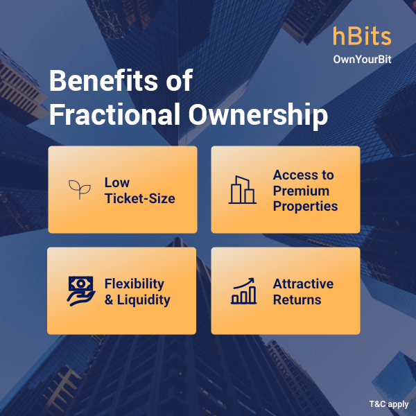 Are you on the lookout for a promising investment opportunity that offers several benefits?🌱 Look no further. With hBits, explore the potential of Fractional Ownership in commercial real estate. This investment not only diversifies your portfolio but also promises high returns.