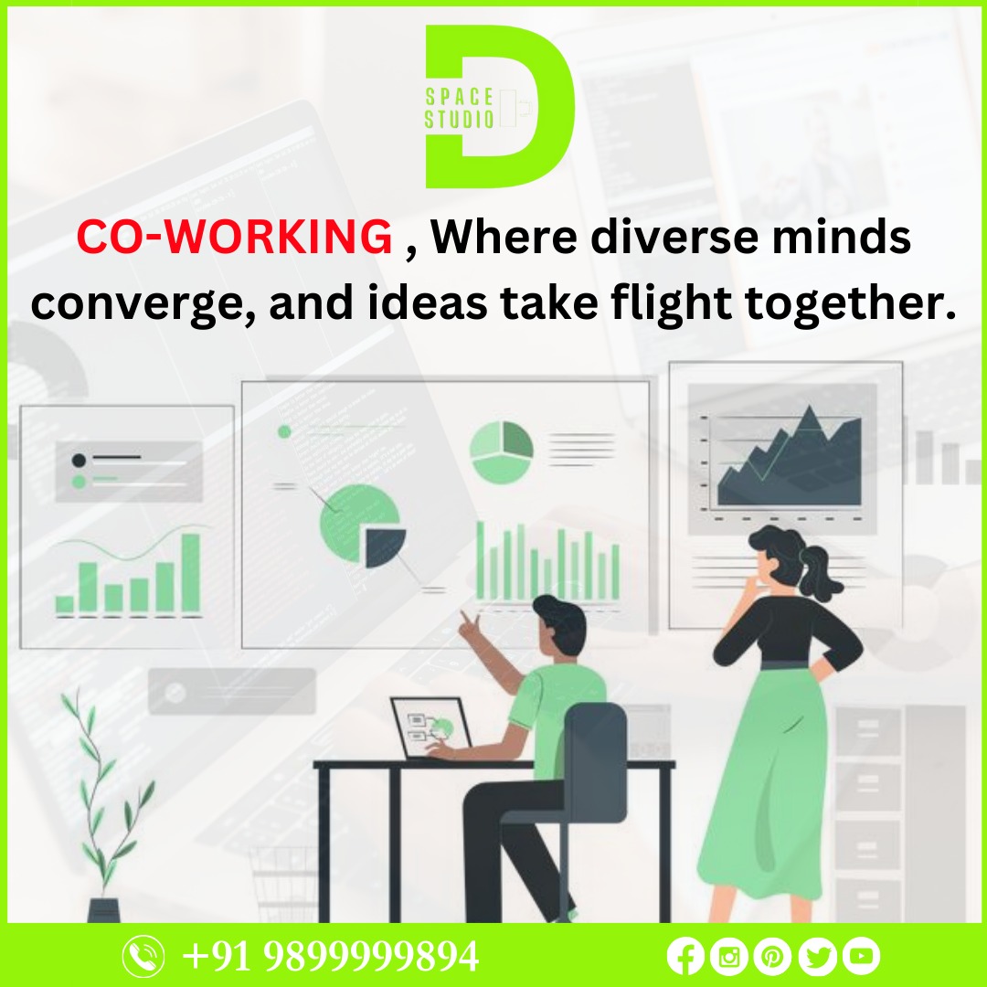 'Unlock Your Potential at D-Space Studio: A Haven for Innovation'
The Best Co-Working Space Studio in Delhi NCR.
#virtualbusiness #business #businesscentre #delhicoworking #ncrworkspace #Coworkingspacenearme #dspacestudio #collaborativedelhi #coworkingcommunity #delhincr