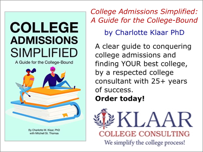 college-prep-guide.com/klaar-college-…
Klaar College Consulting
- dedicated to helping your family  through the often-confusing college search and application process.
#collegeprep #collegeadmissions #testprep #collegeconsulting #collegesearch