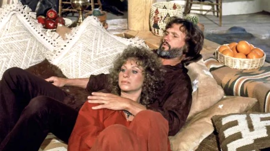 Kris Kristofferson and Barbra Streisand in, A Star Is Born (1976)