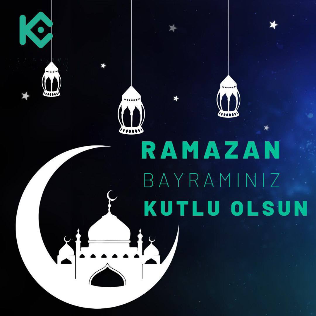 #KuCoin ailesi olarak herkese sevdikleriyle geçireceği nice güzel mutlu bayramlar dileriz💚🌺 #RamazanBayramı