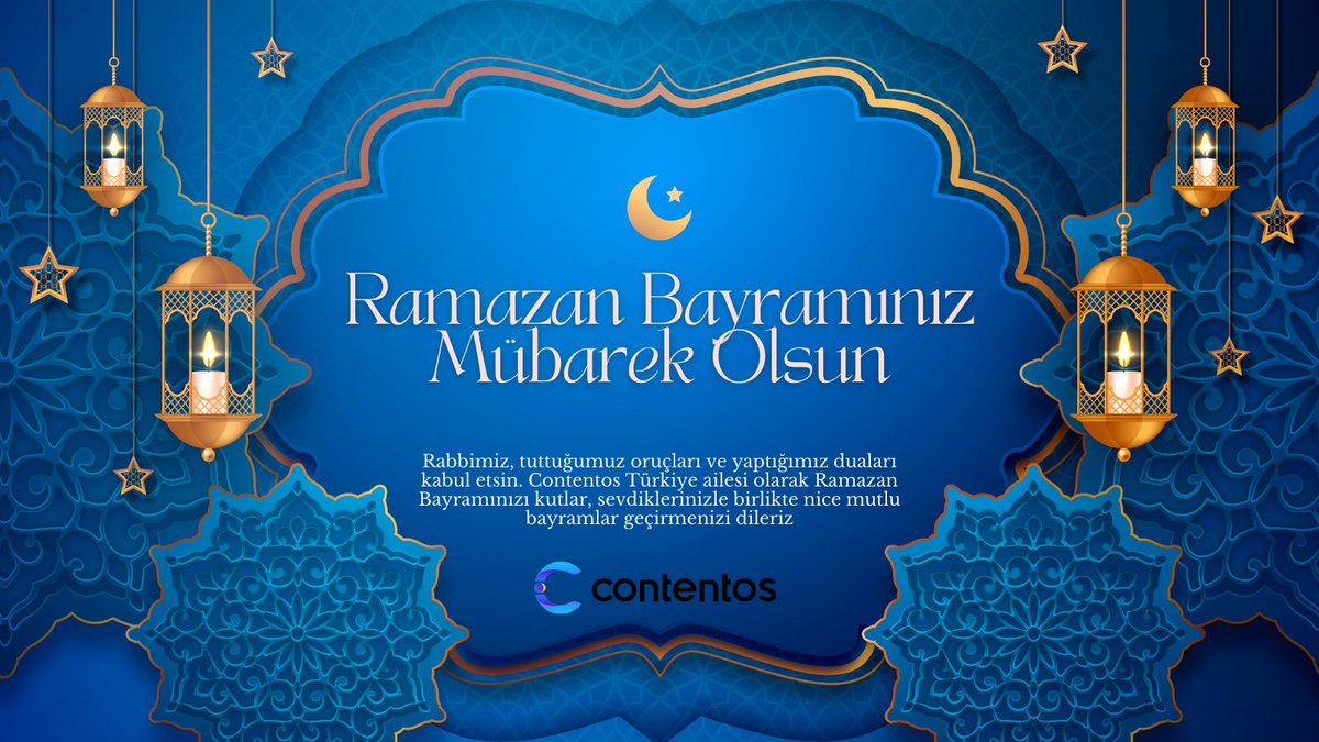 Contentos Türkiye ailesi olarak Ramazan Bayramınızı kutlar, sevdiklerinizle birlikte nice mutlu bayramlar geçirmenizi dileriz🙌🏻🙏🏻😇