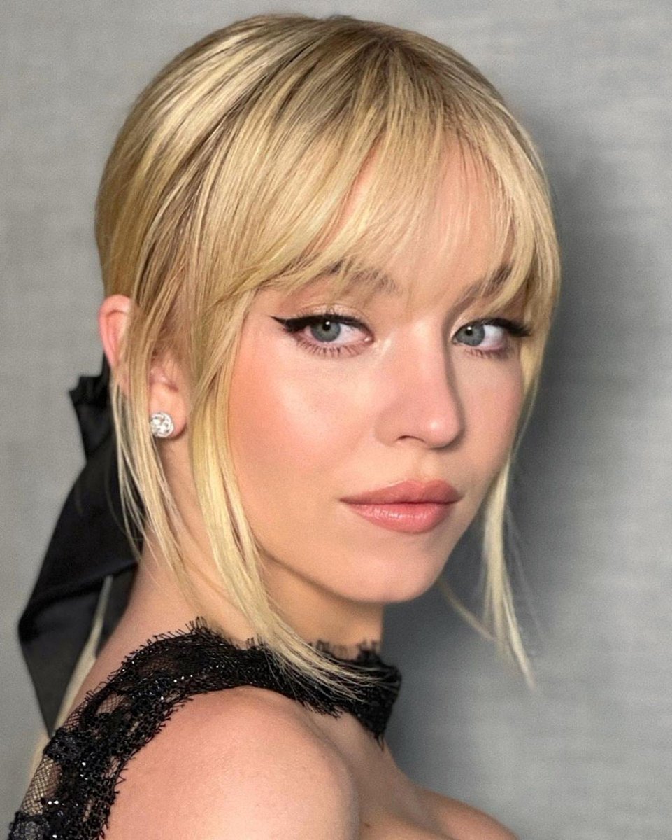 Sydney Sweeney getting ready for the 5th Canneseries Festival Event (April 1st 2022).