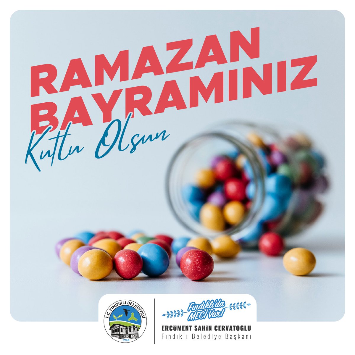 Bu bayram hepimiz için barışın, kardeşliğin, huzurun, baharın ve gelecek güzel günlerin müjdecisi olsun. Ramazan bayramınız kutlu olsun.