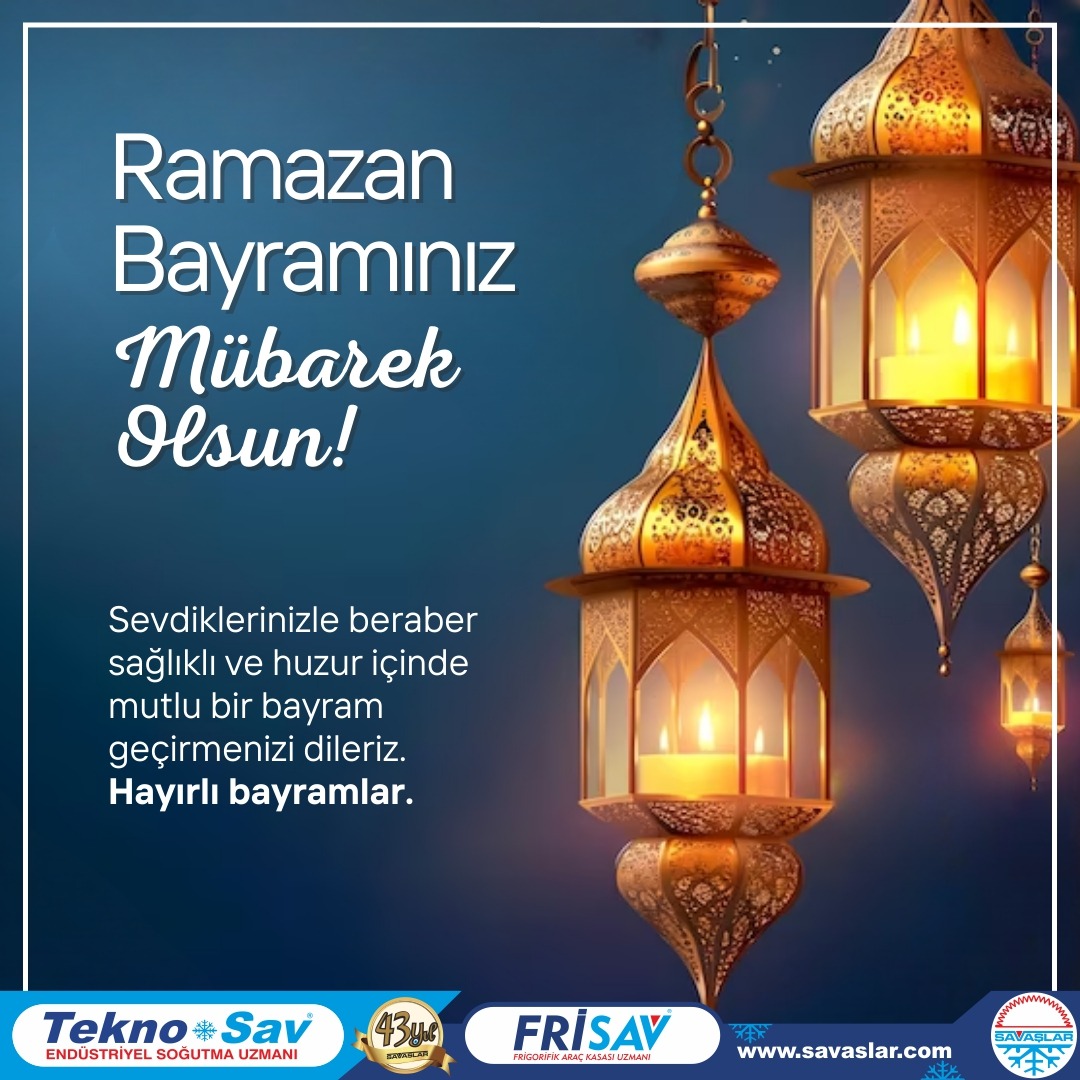 teknosav's tweet photo. Sevdiklerinizle beraber sağlıklı ve huzur içinde mutlu bir bayram geçirmenizi dileriz. Hayırlı Bayramlar. https://t.co/Oedu8wppRQ