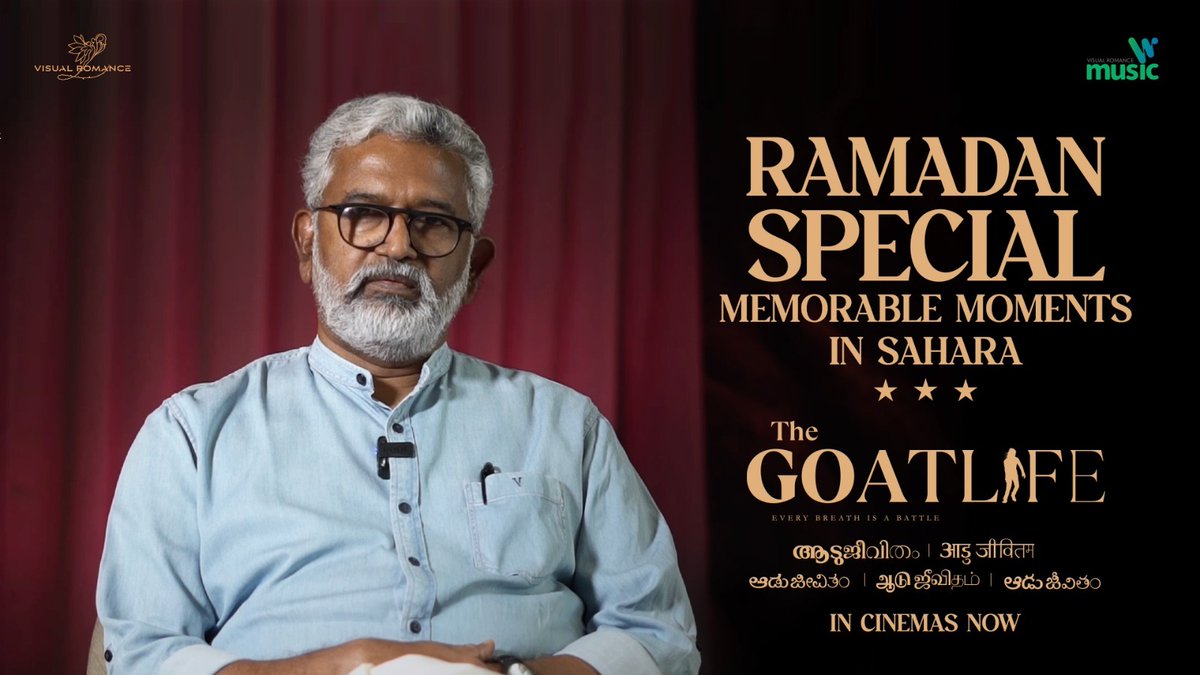 @DirectorBlessy reminisces about team GoatLife's memorable moments in Sahara during Ramadan 2022. Wishing everyone a blessed Ramadan filled with joy, peace, and blessings! #EidMubarak #Eid2024 #Aadujeevitham #TheGoatLife #TheGoatLifeInCinema youtu.be/94PDLL2kekU