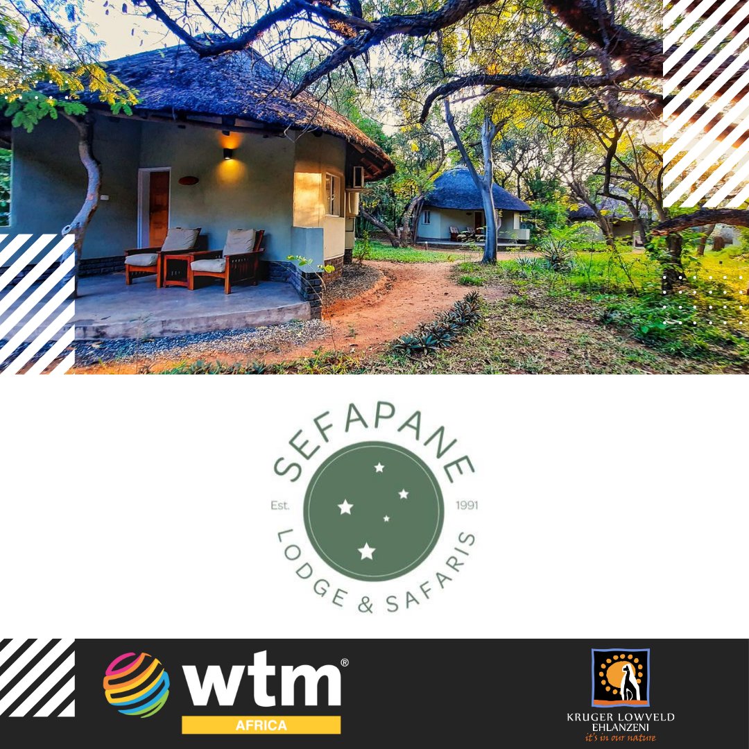 Set in 9 hectares of tropical gardens, this lush oasis just 1 kilometre from Kruger National Park’s Phalaborwa gate offers a range of value-for-money accommodation and activity options for guests travelling for work, with friends or as a family. Meet @SefapaneLodge at @WTM_Africa