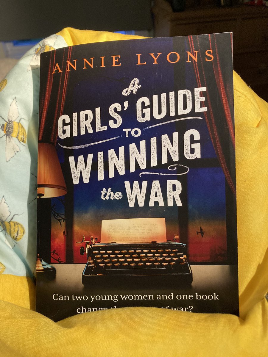 Reading bean bag at the ready to start this beauty! Thanks, @1AnnieLyons @headlinepg - really looking forward to it.