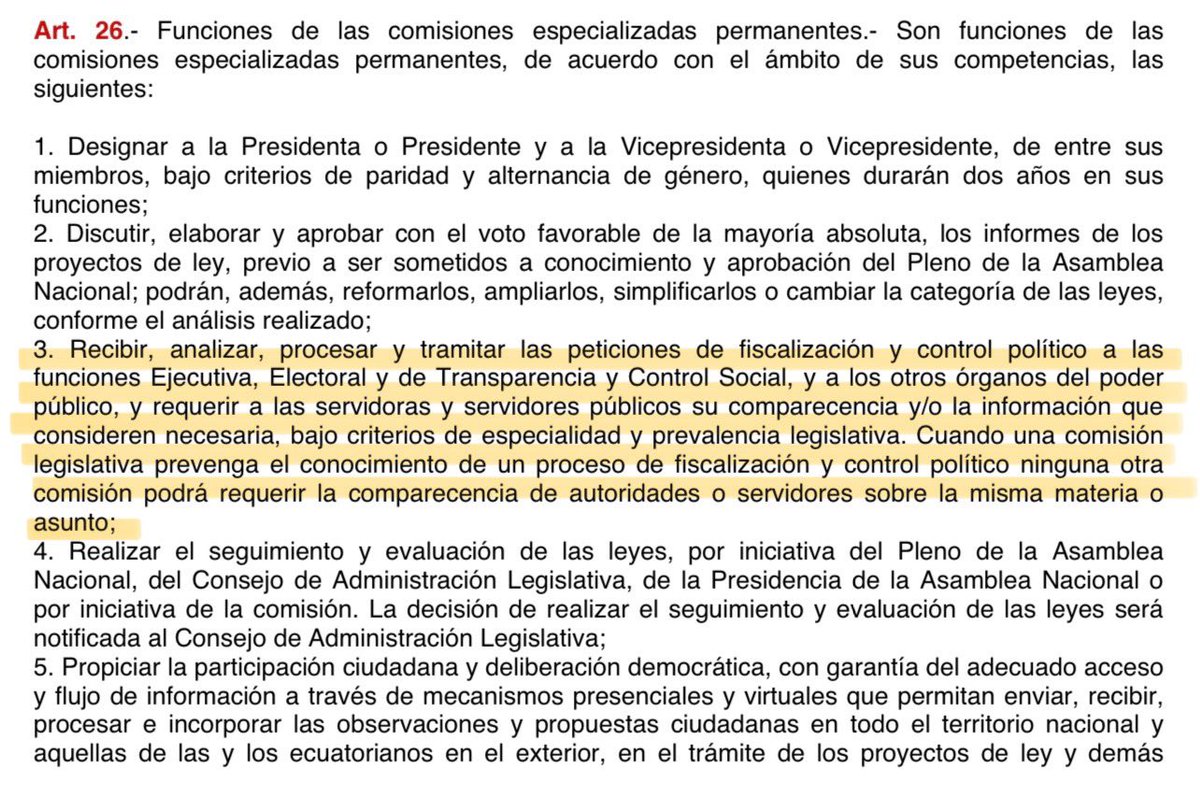 🔴 ¿A qué juegan? 🔴 ¿Qué pretenden esconder? Hace tres días la Comisión de Relaciones Internacionales de @AsambleaEcuador convocó a sesión para este miércoles en respuesta al llamado de @FiscalizacionAN por el mismo tema. Esto significa que Fiscalización, como dice la ley,…