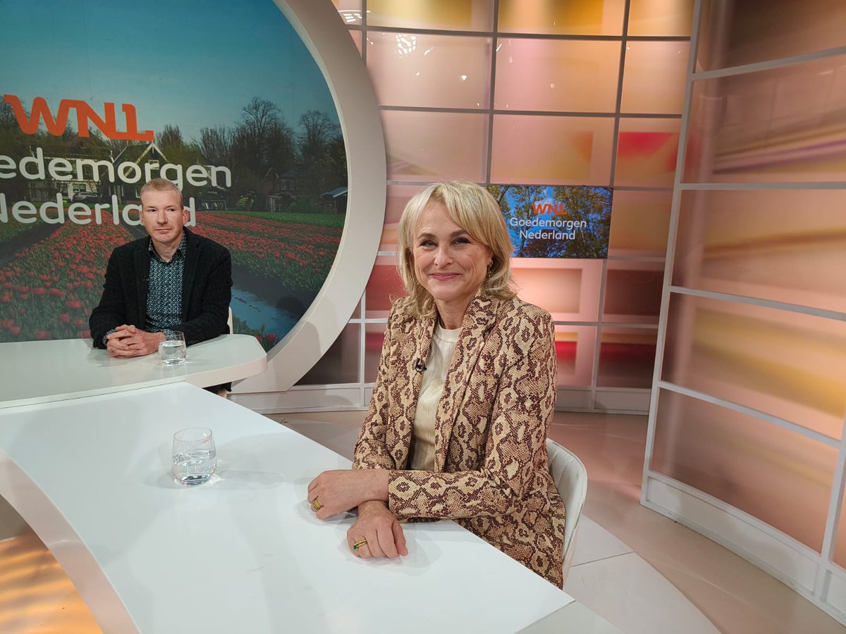 #GoedemorgenNederland! Te gast zijn president-directeur van KLM @MarjanRintel over de toekomst van de luchtvaartsector, verslaggever terrorisme en veiligheidsdiensten bij de Telegraaf Silvan Schoonhoven over de groep autonomen in Nederland en Kamerlid van D66 @hannekevdwerf over…