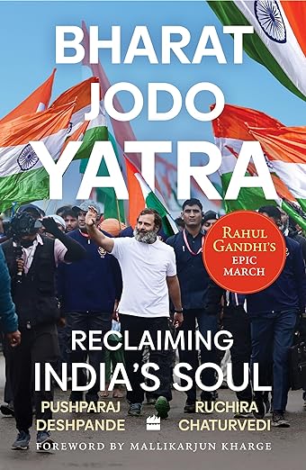 This book is the definitive account of the Bharat Jodo Yatra, the epic 4,000 Km nationwide march from Sep'22 - Jan'23 undertaken by @RahulGandhi , the unofficial head of Congress (INC) party...@PushparajVD @RuchiraC