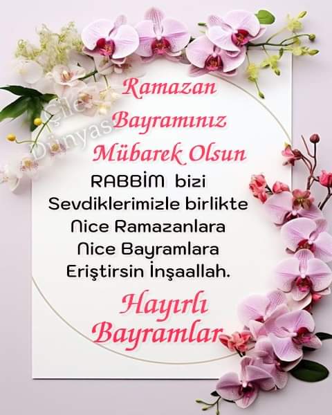 #RamazanBayramı Bayramınız güzel geçsin..