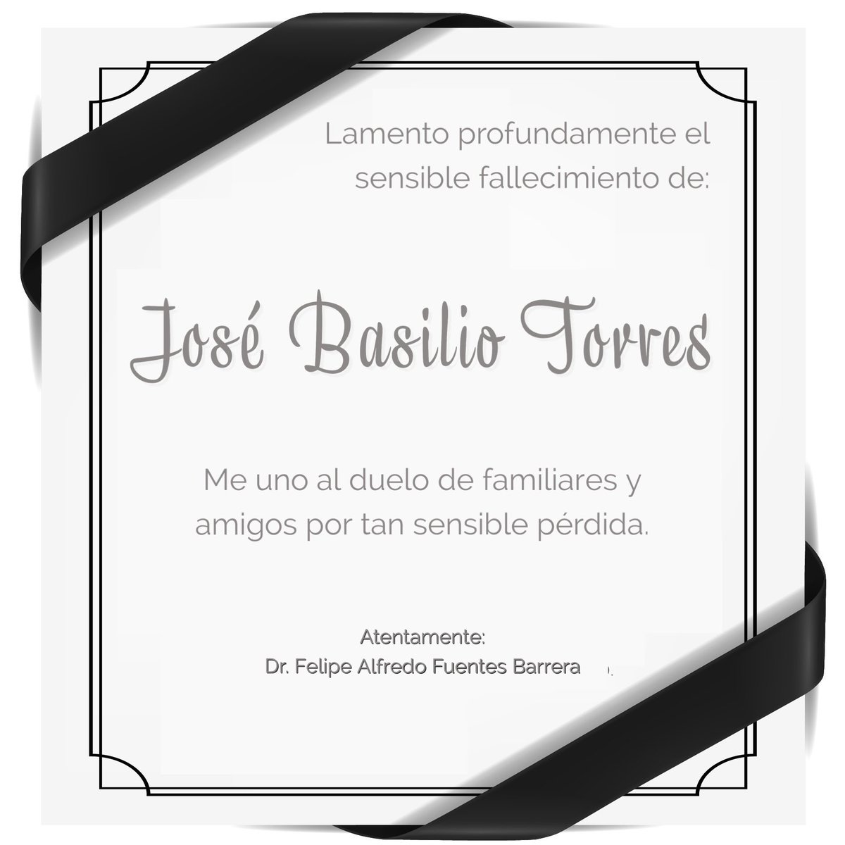 Lamento profundamente la irreparable pérdida de nuestro colaborador del TEPJF, José Basilio Torres. Quiero expresar mi solidaridad con sus familiares y amigos en este difícil momento. Estoy seguro de que las autoridades actuarán con la inmediatez que requiere el caso; así como…