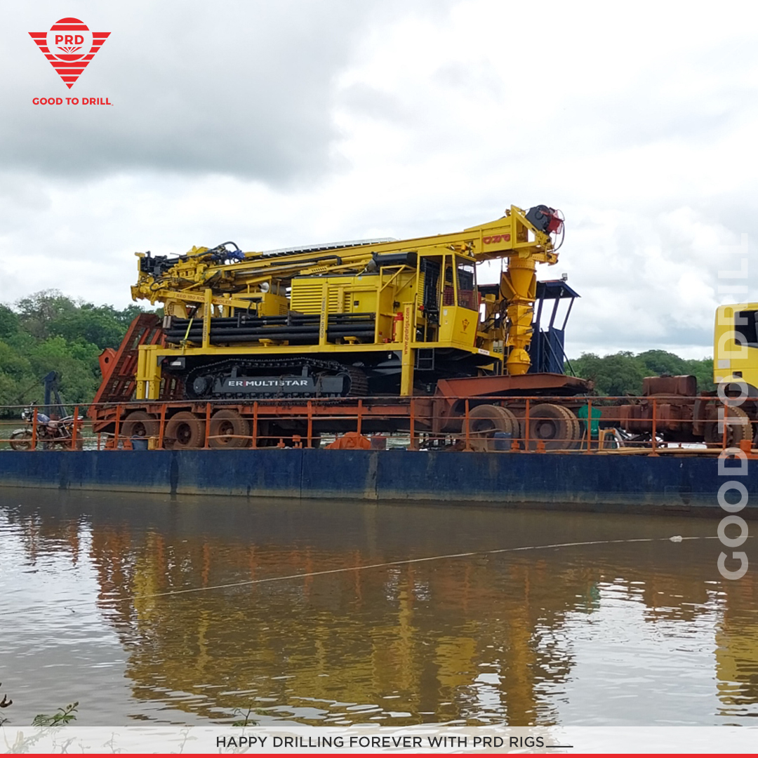 PRD Multistar is on the move, sailing towards new mining horizons. Engineered for reliability and performance, making it the ideal choice for accessing surface exploration projects.  
.
.
.
.
.
.
.
.
#prddrills #prdrigs #prd #versatilerig #exploration #mining #mineralexploration
