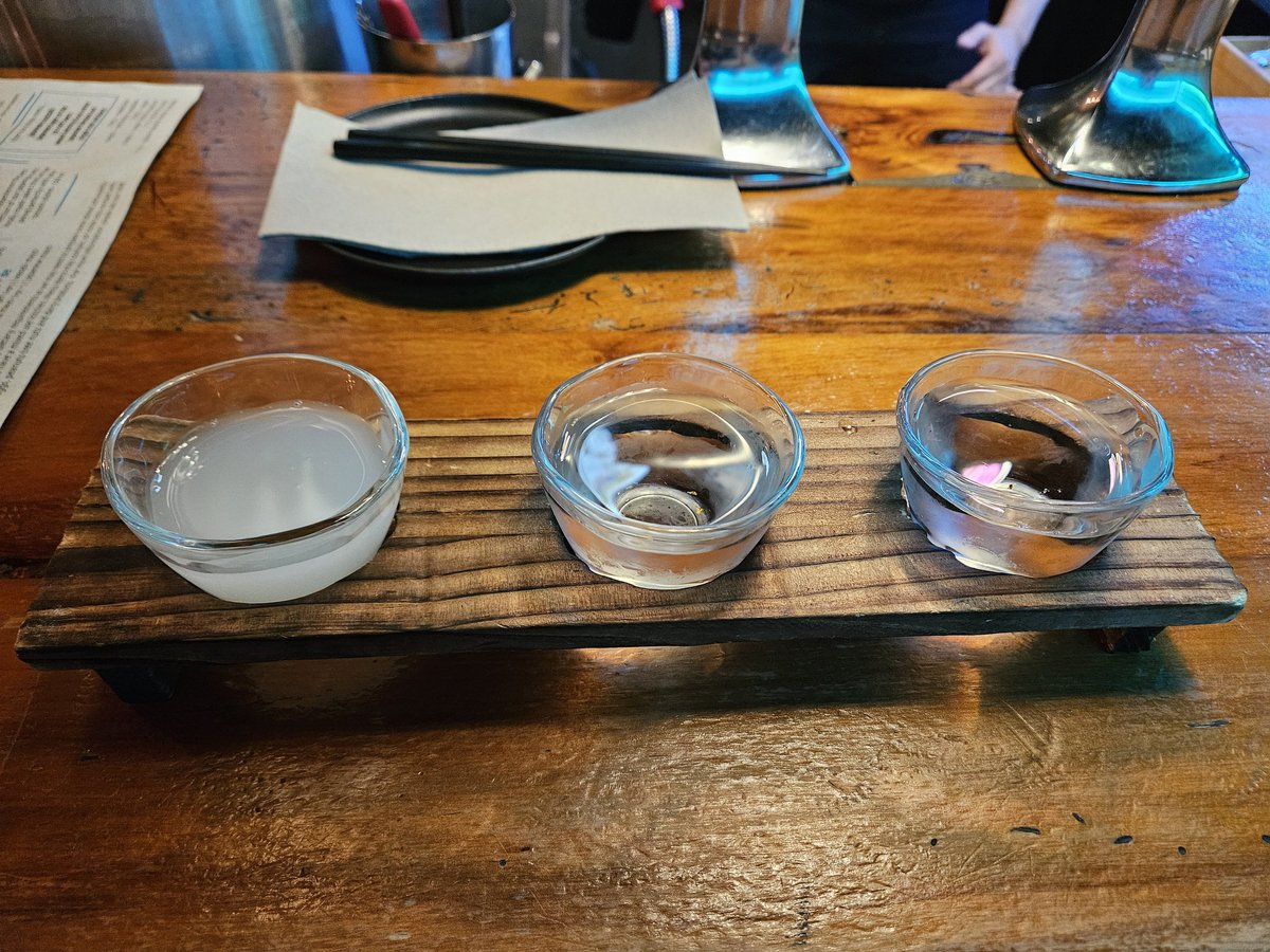 Sake tasting, Queenstown.