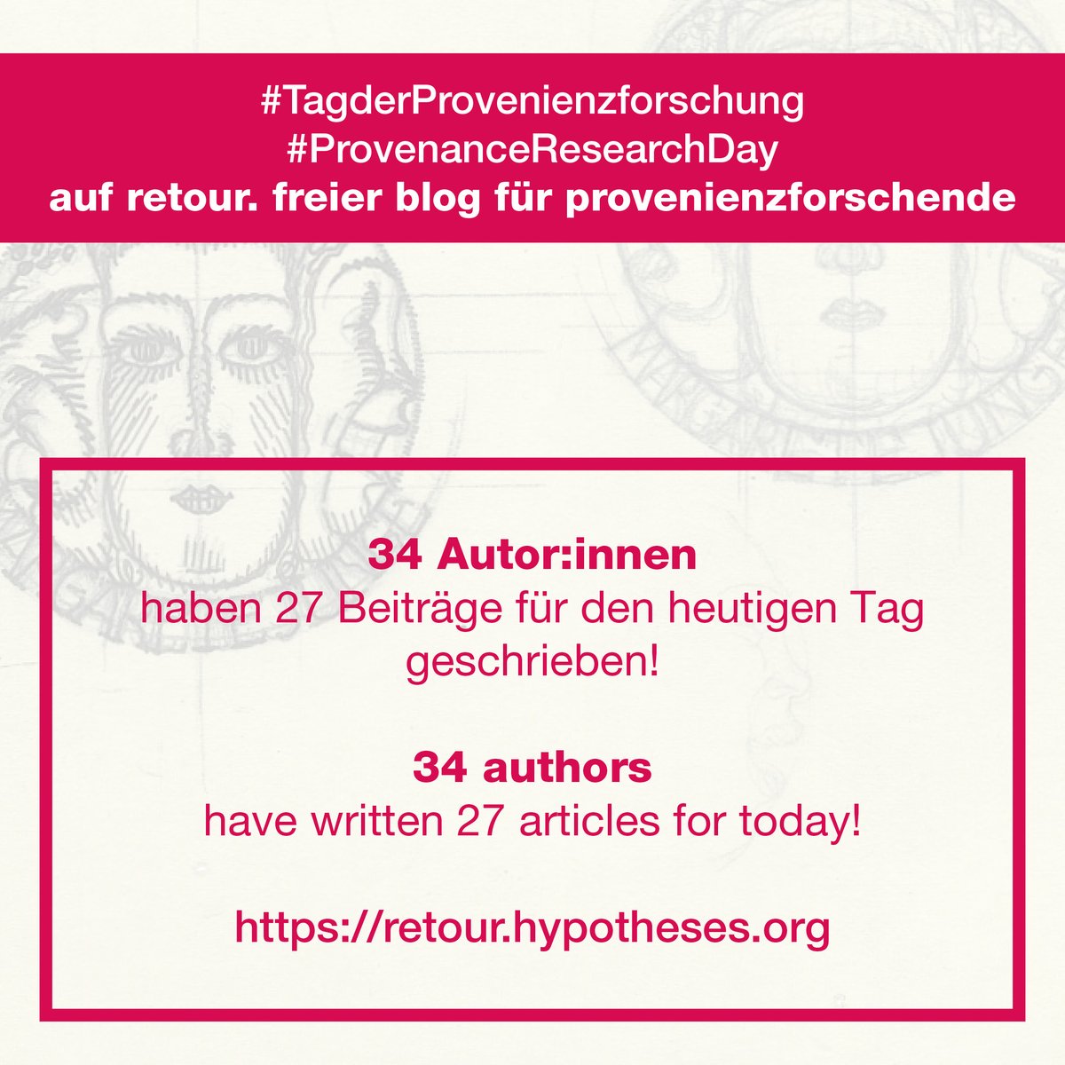 #tagderprovenienzforschung #provenanceresearchday #retourblog #Provenienzforschung #provenanceresearch retour.hypotheses.org/tag-der-proven…