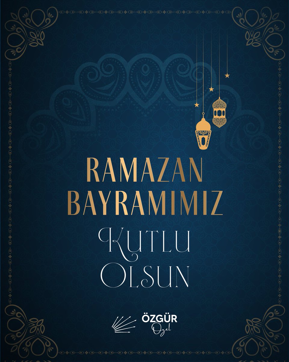 Ramazan Bayramı'nın başta Gazze ve Filistin olmak üzere tüm İslam coğrafyasına ve tüm dünyaya adalet, huzur, barış ve sağlık getirmesini, güzelliklere ve yeni başlangıçlara vesile olmasını diliyorum. #RamazanBayramı kutlu olsun!