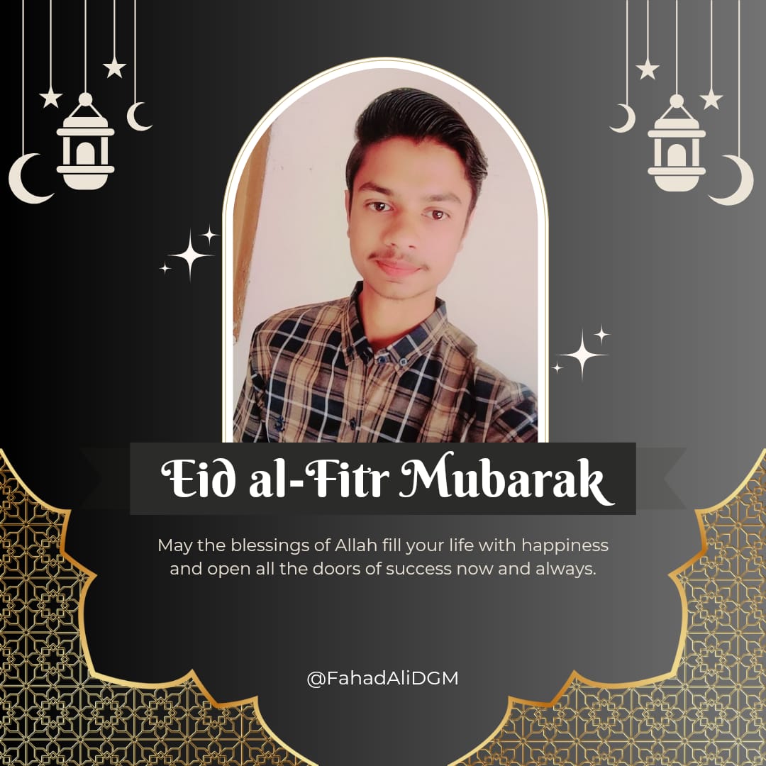 Sending warm wishes and heartfelt Eid greetings to all my friends! May this Eid bring you and your loved ones happiness, prosperity, and endless blessings. Eid Mubarak! 🌙✨
#eidmubarak #eidgreetings #celebrationtime #eidwishes #friendsandfamily #festivevibes #EidAlFitr