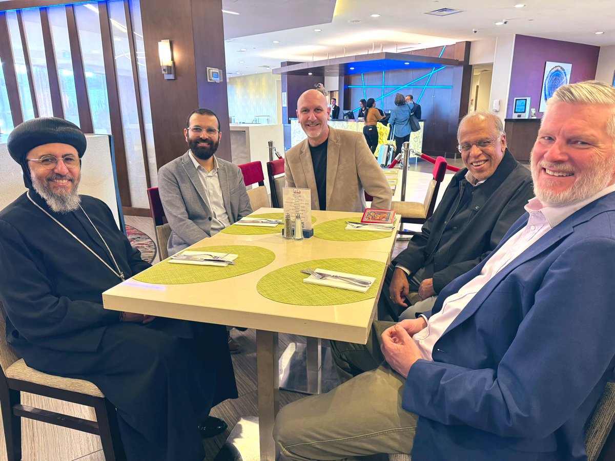 Blessed to be able to meet with friends from @CanadianBible Society and learn about their engagement with Orthodox Churches across Canada. One of the joys of serving as President of @BibleSociety being able to connect with colleagues and partners around the world.